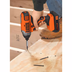 Black & Decker BDCIM18N-XJ visseuse électrique et visseuse à percussion 3000 tr/min Noir, Orange - Vue supplémentaire 6