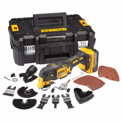 Multi-Cutter BL 18V Li-Ion (1x40 Ah) 32 accessoires en TSTAK - Dewalt DCS355M1