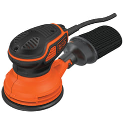 Black & Decker KA199-QS ponceuse portative Ponceuse à disque 14000 tr/min Noir, Orange 240 W