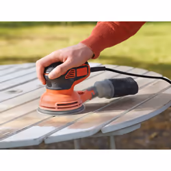 Black & Decker KA199-QS ponceuse portative Ponceuse à disque 14000 tr/min Noir, Orange 240 W - Vue supplémentaire 4