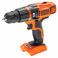 Black & Decker BDCH188N-XJ perceuse 1350 tr/min Noir, Orange