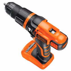 Black & Decker BDCH188N-XJ perceuse 1350 tr/min Noir, Orange