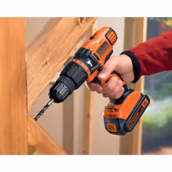 Black & Decker BDCH188N-XJ perceuse 1350 tr/min Noir, Orange - Vue supplémentaire 4