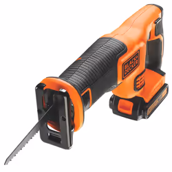 Black & Decker BDCR18-QW Scies alternatives Noir, Orange