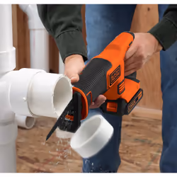 Black & Decker BDCR18-QW Scies alternatives Noir, Orange - Vue supplémentaire 4