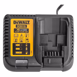Description générale Le chargeur universel DEWALT DCB115-QW est conçu pour recharger rapidement et efficacement les batteries ...