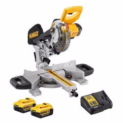 Scie à onglets radiale Dewalt gamme 18V XR avec système XPS - DCS365M2 Si vous êtes un bricoleur passionné ou un professionne ...