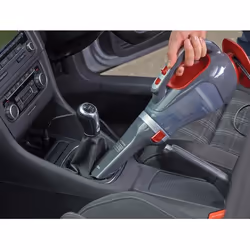 Black & Decker ADV1200 aspirateur de table Gris, Rouge Sans sac