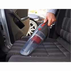 Black & Decker NV1200AV aspirateur de table Gris, Rouge Sans sac