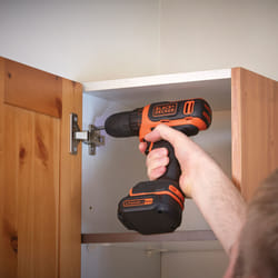 Black & Decker BDCDD12K1B-QW perceuse 550 tr/min Noir, Orange
