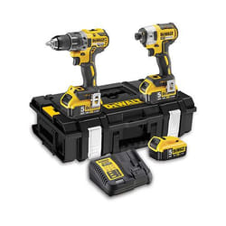 DeWALT DCK266P3-QW visseuse électrique et visseuse à percussion Noir, Jaune