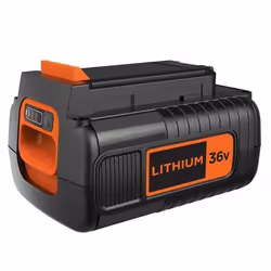 Black &amp; Decker BL20362, Batterie, Lithium-Ion (Li-Ion), 2 Ah, 36 V, Noir, Orange, 1 pièce(s)