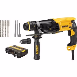 Marteau perforateur DeWalt D25134KP-QS; SDS-PLUS; 800 W + Accessoires