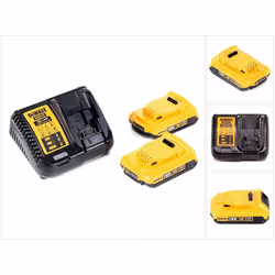 DeWALT DCB115D2-QW batterie et chargeur d’outil électroportatif Ensemble de batterie et de chargeur