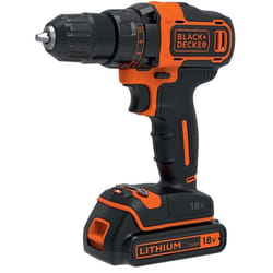 Black & Decker BDCDD186K-QW Noir, Orange