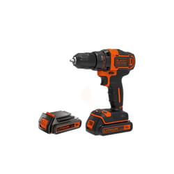 Perceuse-visseuse sans fil Black & Decker BDCDD186B-QW; 18 V; 2x1,5 Ah accu.