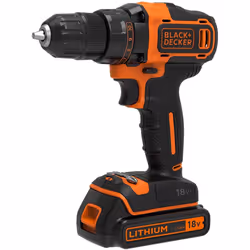 Perceuse-visseuse sans fil Black & Decker BDCDD186B-QW; 18 V; 2x1,5 Ah accu. - Vue supplémentaire 5