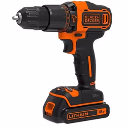 Black &amp; Decker BDCHD18-QW, Perceuse à poignée pistolet, 1400 tr/min, 2,5 cm, 1 cm, 1 cm, 360 tr/min
