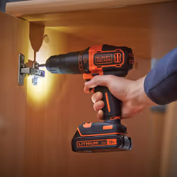 Black & Decker BDCHD18K-QW perceuse 1400 tr/min Noir, Orange - Vue supplémentaire 5