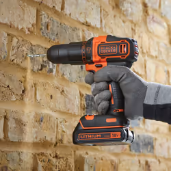 Black & Decker BDCHD18K-QW perceuse 1400 tr/min Noir, Orange - Vue supplémentaire 6