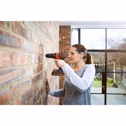 Black & Decker BDCHD18K-QW perceuse 1400 tr/min Noir, Orange - Vue supplémentaire 8