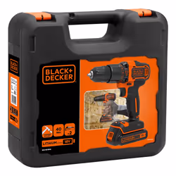 Black & Decker BDCHD18KB-QW perceuse Noir, Orange - Vue supplémentaire 11