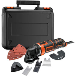 Outil multifonction 280W - black+dekker - 12 accessoires et coffret de rangement - MT280KA-QS