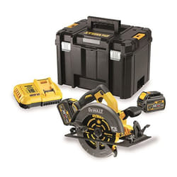 DeWALT DCS575T2-QW scie circulaire portative 19 cm Noir, Jaune 5800 tr/min