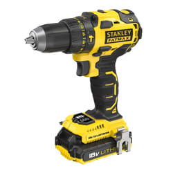 Stanley FMC627D2-QW perceuse 1800 tr/min Sans clé Noir, Jaune