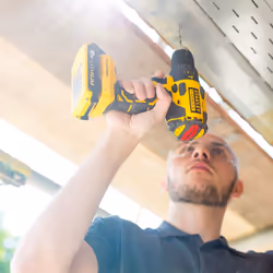 Stanley FMC627D2-QW perceuse 1800 tr/min Sans clé Noir, Jaune