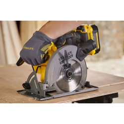 Scie circulaire sans fil Stanley SFMCS500M2K-QW; 18 V; 2x4,0 Ah accu. - Vue supplémentaire 4
