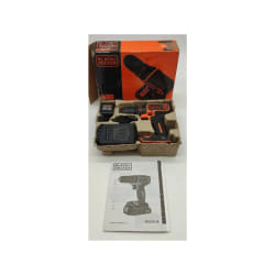 Black & Decker Black + Decker Akkuschrauber, 18 V, schwarz, BDCDC18-QW, 18 voltsV