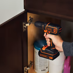 Black & Decker BDCDC18K-QW perceuse Noir, Orange