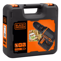 Black & Decker BDCDC18KB-QW perceuse Noir, Orange - Vue supplémentaire 6