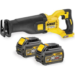 DeWALT Batterie de scie sabre, 54 V, XR flexvoltinklusivive 2 x 52 Batteries, 1 chargeur, 1 pièce, dcs388t2 de QW