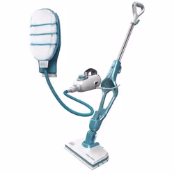 Black & Decker 9IN1 Steam-mop, Steam mop, 0,5 L, Turquoise, Blanc, 6 m, 1300 W, Sol dur