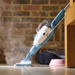 Black & Decker 9IN1 Steam-mop Steam mop 0,5 L 1300 W Turquoise, Blanc