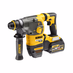 DeWALT DCH323T2, Noir, Jaune, Moteur sans balai, 2,8 cm, 1,3 cm, 2,6 cm, 4 mm