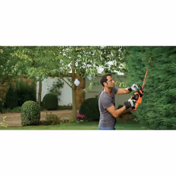 Taille-haie Black & Decker GTC18452PCB-XJ; 18 V; 45 cm (sans batterie et chargeur)