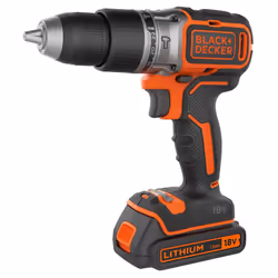 Black & Decker BL188K-QW, Perceuse à poignée pistolet, Sans clé, Sans brosse, 1650 tr/min, 3,5 cm, 1,3 cm