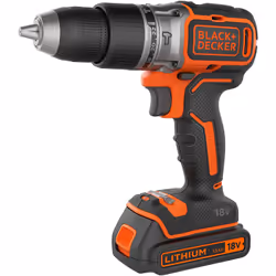 Black & Decker BL188KB-QW, Tournevis électrique, Orange, 18 V, Lithium, 310 mm, 110 mm