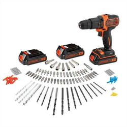 Black & Decker BDCHD181B3A perceuse Noir, Orange