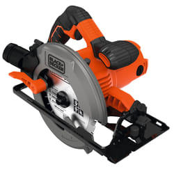 Black & Decker CS1550-QS scie circulaire portative 19 cm Noir, Orange 5500 tr/min 1500 W