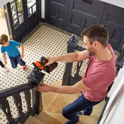Black & Decker BDCDS18N ponceuse portative Ponceuse de précision 12000 tr/min Noir, Orange