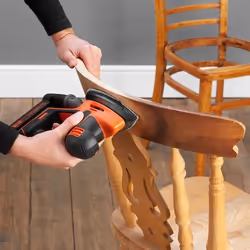 Black & Decker BDCDS18N ponceuse portative Ponceuse de précision 12000 tr/min Noir, Orange - Vue supplémentaire 4