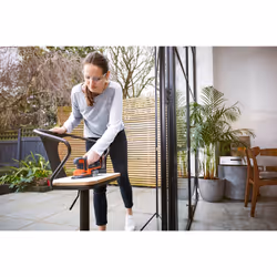 Black & Decker BDCDS18-QW ponceuse portative 24000 tr/min Noir, Orange - Vue supplémentaire 11