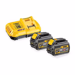 DeWALT DCB118T2-QW, Chargeur de batterie, Lithium-Ion (Li-Ion), DeWalt, Noir, Jaune, Lithium-Ion (Li-Ion), 2 pièce(s)