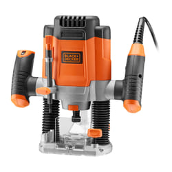 Black & Decker KW1200E-QS défonceuse et rogneuse Noir, Orange 28000 tr/min 1200 W