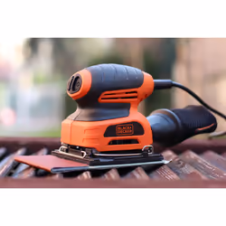 Black & Decker KA401LA Ponceuse orbitale 14000 tr/min Noir, Orange - Vue supplémentaire 4