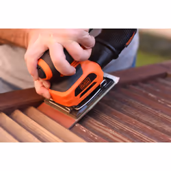 Black & Decker KA401LA Ponceuse orbitale 14000 tr/min Noir, Orange - Vue supplémentaire 5